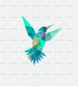 Geometrischer Kolibri